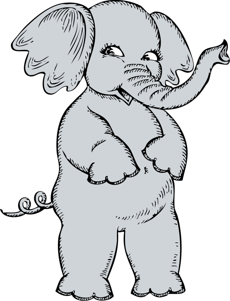 10795-illustration-of-a-cartoon-girl-elephant-pv