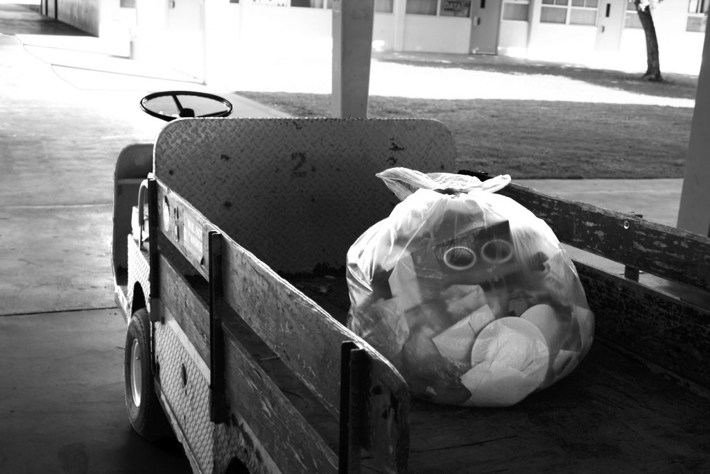 Trash is not recyclable