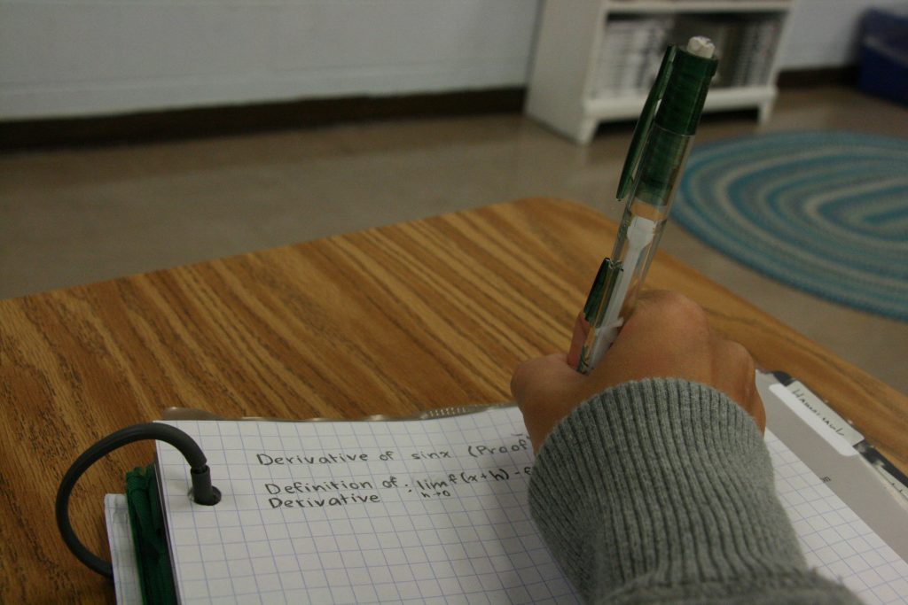 clare writing derivatives
