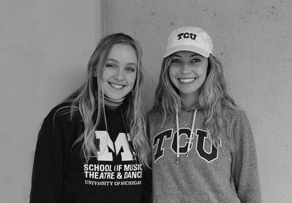 early college acceptance rindi and olivia- sarah
