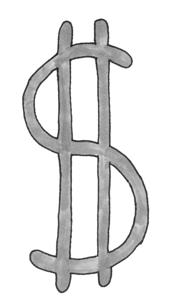 money graphic by megan