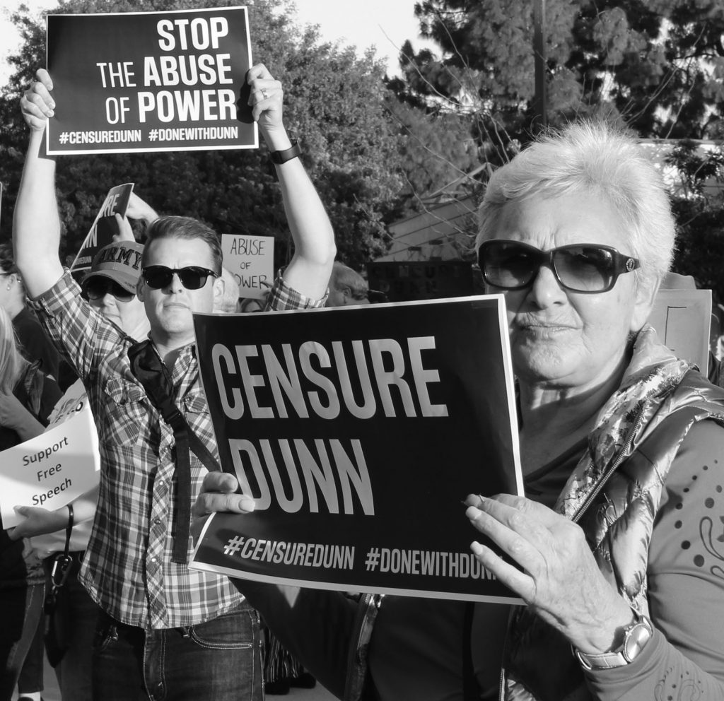 school board protesting