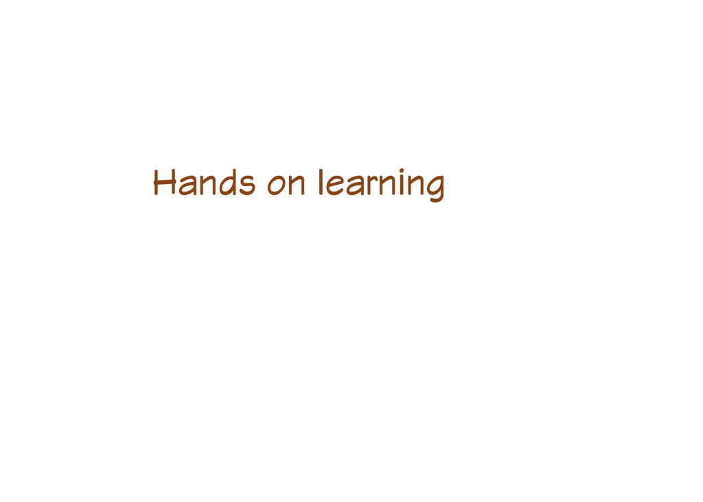 hands on learning